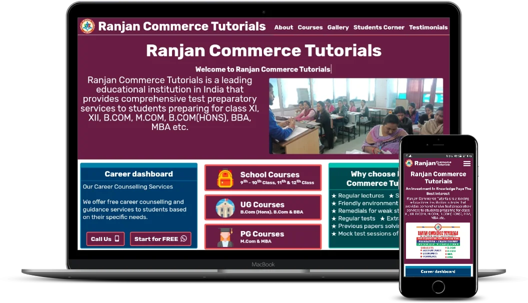 Ranjan Commerce Tutorials